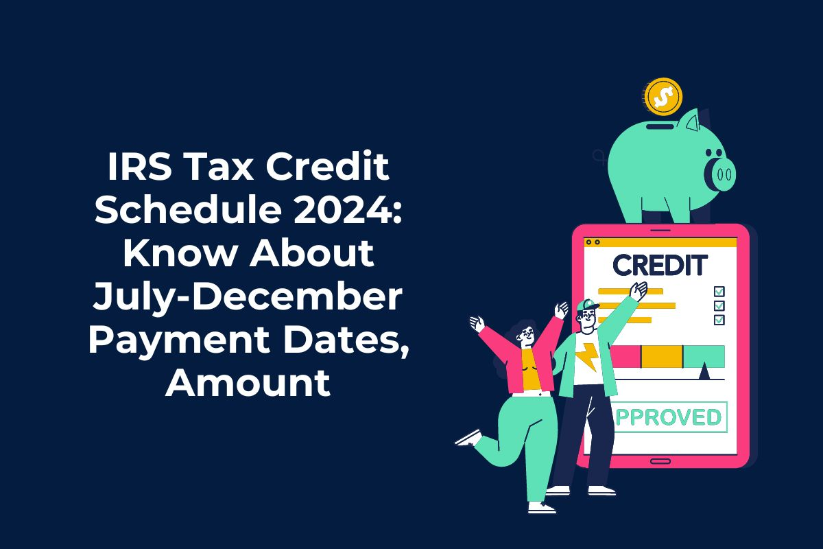 Comprehensive Guide to IRS Tax Credit Schedule for July-December 2024: Payment Dates and Amounts